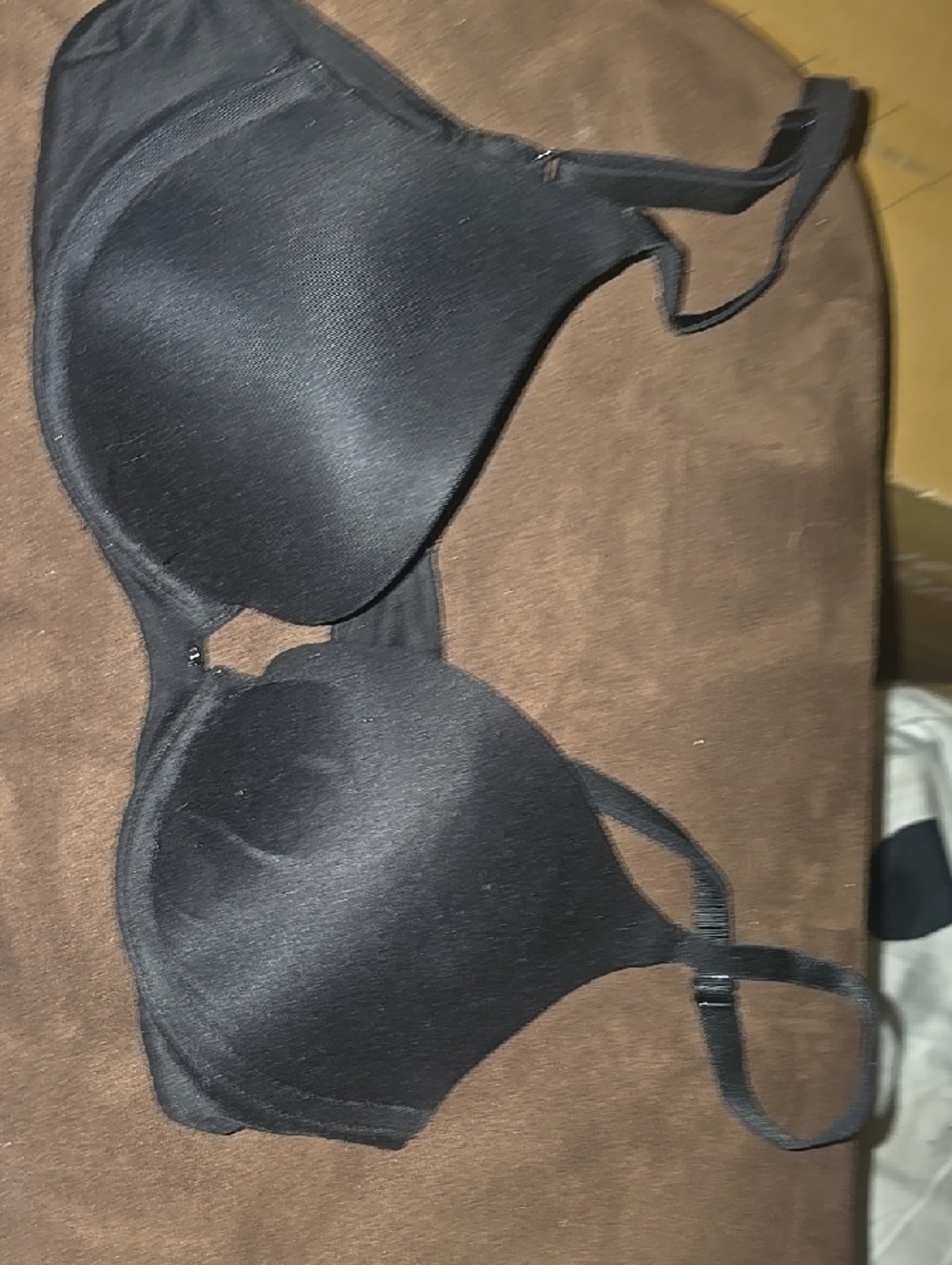 Victoria's Secret Black Plunge Extra Push Up Sleek Bra